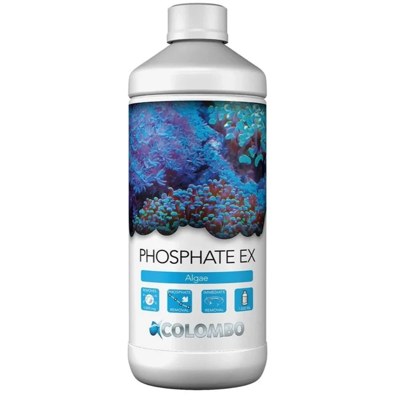 COLOMBO MARINE ALGAE PHOSPHATE EX 1000 ML - Contrôle des phosphates en aquarium