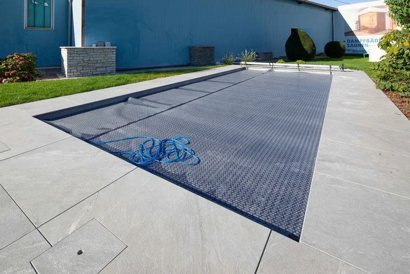 Zwembadzeil noppenfolie Nacht Blauw voor Rechthoek zwembad 700 cm x 400 cm