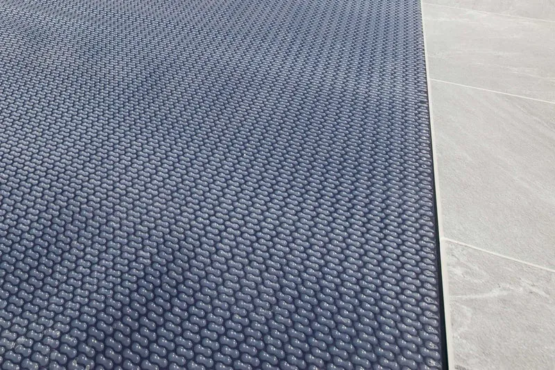 Zwembadzeil noppenfolie Nacht Blauw voor ovaal zwembad 623 cm x 360 cm