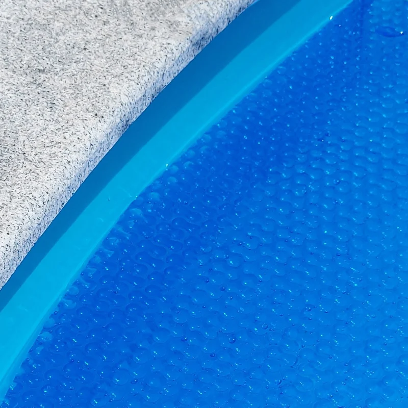 Zwembadzeil noppenfolie Donkerblauw voor rond zwembad Ø 360 cm