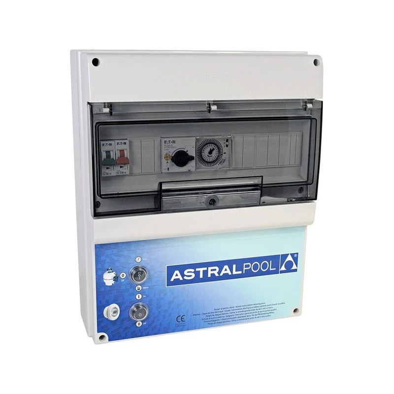 AstralPool - Armario de maniobra 1 bomba e iluminación (transformador 300+600 W) para piscina