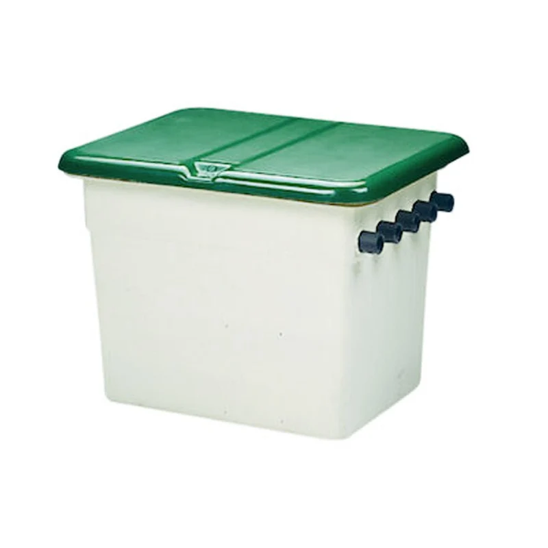AstralPool - Caseta enterrada vacía con orificios para sala técnica de piscina