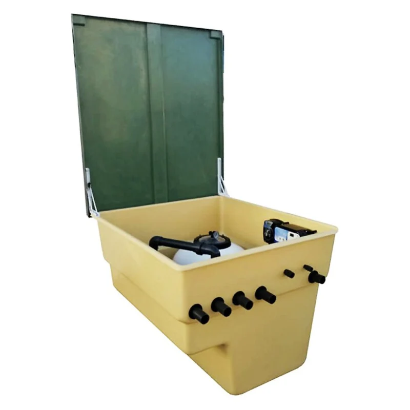 AstralPool - Caseta enterrada de fibra Ra para sala técnica de piscina
