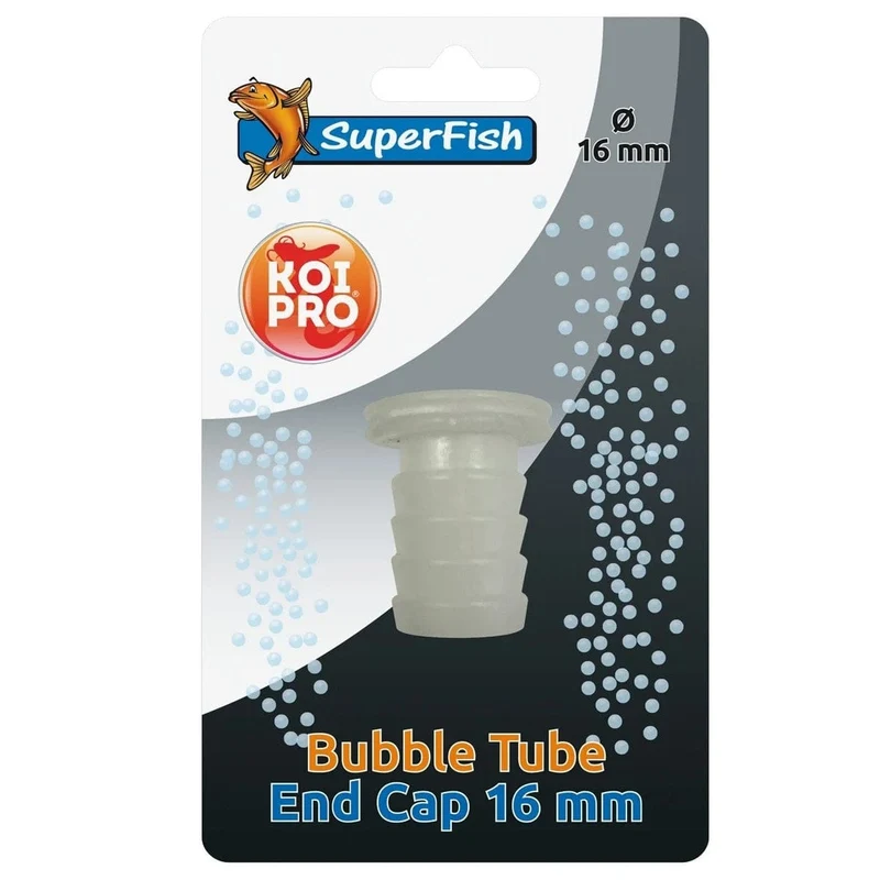 KOI PRO BUBBLE TUBE END CAP 16 MM