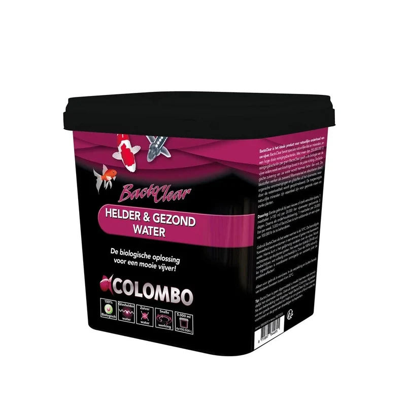 COLOMBO Bactoclear 5000 ML/100.000 L NL+F - Traitement Bactérien pour Bassin