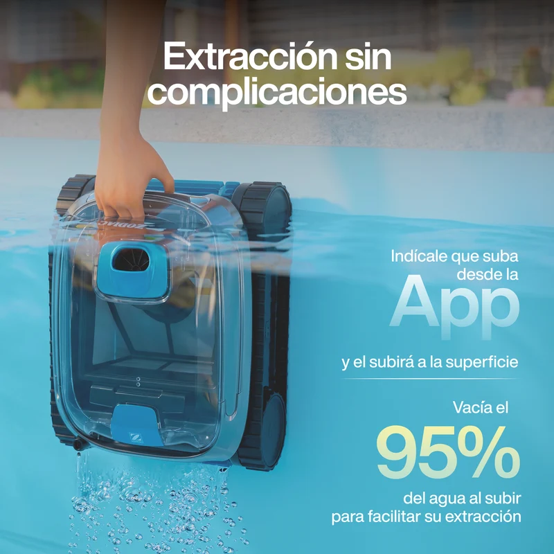 Zodiac - CNX 50 iQ Robot limpiafondos con cable para piscina